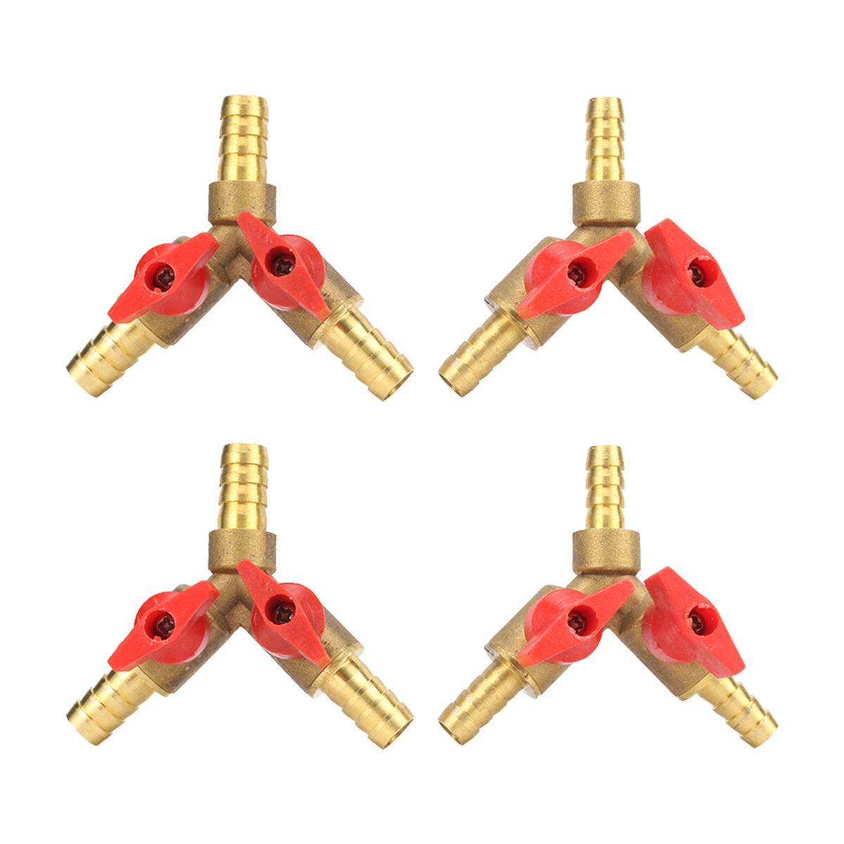8mm 10mm Barbed 3-Way Brass Ba - Spoke Nipple Brass review and price